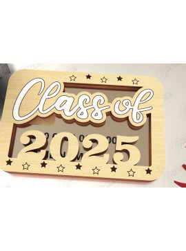 Σετ των 2 Intra απο ξύλο plywood 3mm-4mm πάχος - Κάτοχος Χρηματικής Κάρτας Δώρου Αποφοίτησης | Grad Δίασταση 10x15 cm INTRAFABR-118951048