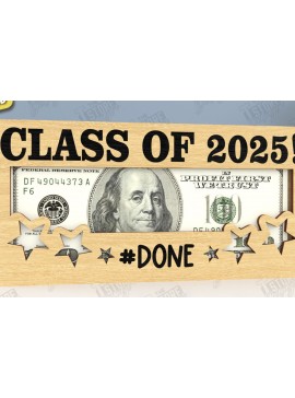 Σετ των 2 Intra απο ξύλο plywood 3mm-4mm πάχος - Κάτοχος Χρημάτων Αποφοίτησης | Grad 2025 |CNC Δίασταση 20x20 cm INTRAFABR-118944991