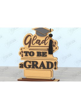 Intra απο ξύλο plywood 3mm-4mm πάχος - Φούντα αποφοίτησης | Grad 2025|CNC Δίασταση 30x20 cm INTRAFABR-118412195