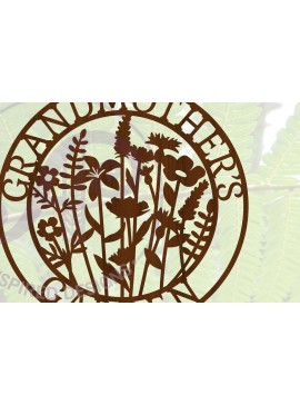 Σετ των 2 Intra απο ξύλο plywood 3mm-4mm πάχος -  περικοπής   Garden Sign Δίασταση 30x20 cm INTRAFABR-69190790