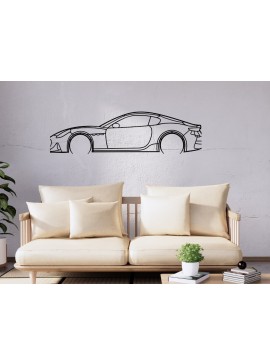 Σετ των 2 Intra απο ξύλο plywood 3mm-4mm πάχος - Granturismo Laser Cut Car Silhouette  Δίασταση 20x20 cm INTRAFABR-115684051