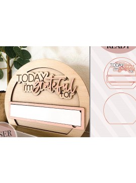 Intra απο ξύλο plywood 3mm-4mm πάχος - Πίνακας Ευγνωμοσύνης  Δίασταση 40x50 cm INTRAFABR-75555666