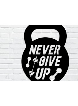 Intra απο ξύλο plywood 3mm-4mm πάχος -  με λέιζερ με μεταλλικό τοίχο τέχνης γυμναστικής Δίασταση 40x50 cm INTRAFABR-88137531