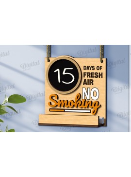 Σετ των 2 Intra απο ξύλο plywood 3mm-4mm πάχος - Συνήθεια αντίστροφη μέτρηση πλάκα κοπής με λέιζερ Δίασταση 30x20 cm INTRAFABR-123028595