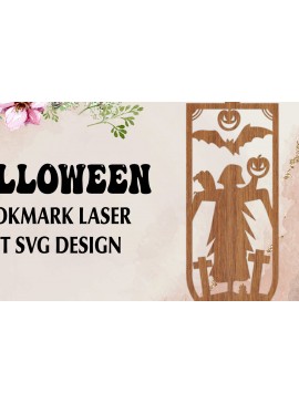 Σετ των 2 Intra απο ξύλο plywood 3mm-4mm πάχος - Απόκριες σελιδοδείκτης Laser Cut  Design Δίασταση 15x15 cm INTRAFABR-78719651