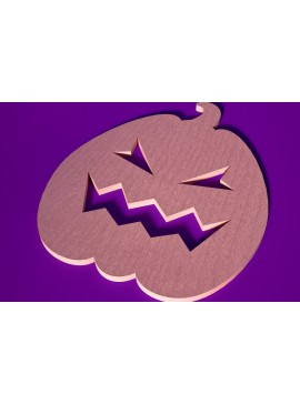 Σετ των 2 Intra απο ξύλο plywood 3mm-4mm πάχος - Σουβέρ για Halloween Cut Laser  Δίασταση 15x15 cm INTRAFABR-75899258