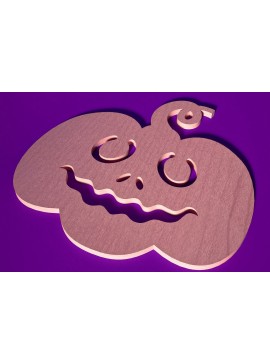 Σετ των 2 Intra απο ξύλο plywood 3mm-4mm πάχος - Σουβέρ για Halloween Cut Laser  Δίασταση 15x15 cm INTRAFABR-75898867
