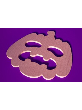 Σετ των 2 Intra απο ξύλο plywood 3mm-4mm πάχος - Σουβέρ για Halloween Cut Laser  Δίασταση 15x15 cm INTRAFABR-75898932