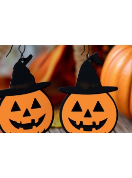 Σετ των 3 Intra απο ξύλο plywood 3mm-4mm πάχος -  αποκοπής  για Halloween Dangle Earring Δίασταση 3x3 cm INTRAFABR-103291968