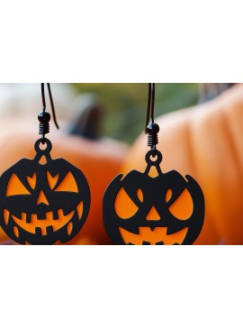 Σετ των 3 Intra απο ξύλο plywood 3mm-4mm πάχος -  αποκοπής  για Halloween Dangle Earring Δίασταση 3x3 cm INTRAFABR-103346642