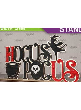 Σετ των 2 Intra απο ξύλο plywood 3mm-4mm πάχος - Σχέδιο κοπής λέιζερ διακόσμησης αποκριών Δίασταση 15x15 cm INTRAFABR-107363220