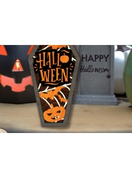 Σετ των 2 Intra απο ξύλο plywood 3mm-4mm πάχος - Διακοσμητικό φέρετρο αποκριών Δίασταση 7x12 cm INTRAFABR-105643783