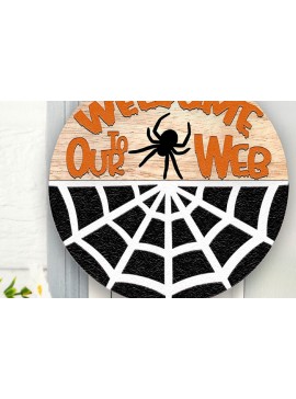 Σετ των 2 Intra απο ξύλο plywood 3mm-4mm πάχος - Κρεμάστρα πόρτας αποκριών. Υποδοχή πόρτας Δίασταση 15x15 cm INTRAFABR-105007226