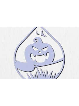 Σετ των 3 Intra απο ξύλο plywood 3mm-4mm πάχος - Αποκριάτικα σκουλαρίκια με λέιζερ σχέδιο 23 Δίασταση 3x3 cm INTRAFABR-76125298