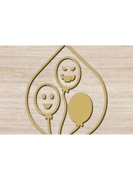 Σετ των 3 Intra απο ξύλο plywood 3mm-4mm πάχος - Σχεδίαση κοπής με λέιζερ αποκριάτικα σκουλαρίκια 26 Δίασταση 3x3 cm INTRAFABR-76193344