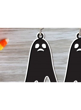 Σετ των 3 Intra απο ξύλο plywood 3mm-4mm πάχος - Αποκριάτικα σκουλαρίκια Laser Cut  Δίασταση 3x3 cm INTRAFABR-100676943