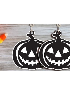 Σετ των 3 Intra απο ξύλο plywood 3mm-4mm πάχος - Αποκριάτικα σκουλαρίκια Laser Cut  Δίασταση 3x3 cm INTRAFABR-100677111