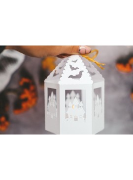 Σετ των 2 Intra απο ξύλο plywood 3mm-4mm πάχος - Halloween Lantern  Δίασταση 15x15 cm INTRAFABR-107459320