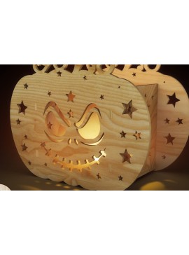 Σετ των 3 Intra απο ξύλο plywood 3mm-4mm πάχος - ΔΕΜΑ ΚΟΛΟΚΥΘΙΑΣ ΑΠΟΚΡΙΤΩΝ, Κηροπήγιο Δίασταση 9x8 cm INTRAFABR-39706828