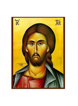 Σετ των 2 Εικόνα Ορθοδοξίας με περίγραμμα χρυσό σε ξύλο Φλαμουρίας  με  βάση Εικόνα Χριστός, Προτομή Χειροποίητη Ελληνορθόδοξη , Κρεμαστή πλάκα βυζαντινής τέχνης, χριστιανική τέχνη Διάσταση 10x7 cm (3,9 x 2,8 ίντσες) INTRAEK-670725