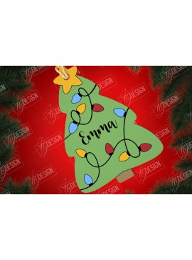 Σετ των 2 Intra απο ξύλο plywood  Χρώμα wenge 3mm-4mm πάχος - Χριστουγεννιάτικη ετικέτα | Ετικέτες δώρων | Δώρο Χριστουγέννων Δίασταση 15x15 cm INTRAFABR-118219629