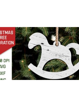 Σετ των 2 Intra απο ξύλο plywood  Χρώμα wenge 3mm-4mm πάχος - Διακόσμηση Χριστουγεννιάτικου Δέντρου Δίασταση 15x15 cm INTRAFABR-75901799