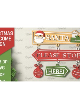 Σετ των 2 Intra απο ξύλο plywood  Χρώμα wenge 3mm-4mm πάχος - με λέιζερ χριστουγεννιάτικο σημάδι καλωσορίσματος Δίασταση 15x15 cm INTRAFABR-115293233