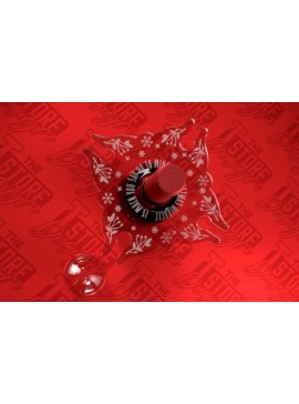 Σετ των 2 Intra απο ξύλο plywood  Χρώμα wenge 3mm-4mm πάχος - Christmas Wine Caddy Δίασταση 15x15 cm INTRAFABR-125071633