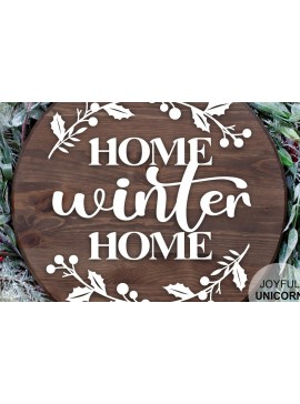 Σετ των 2 Intra απο ξύλο plywood  Χρώμα wenge 3mm-4mm πάχος - Χριστουγεννιάτικη Ξύλινη Κρεμάστρα Πόρτας Δίασταση 20x20 cm INTRAFABR-79580448