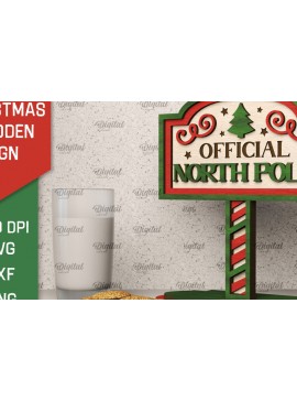 Σετ των 2 Intra απο ξύλο plywood  Χρώμα wenge 3mm-4mm πάχος - Χριστουγεννιάτικη ξύλινη πινακίδα κοπής με λέιζερ Δίασταση 15x15 cm INTRAFABR-52457675