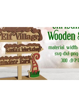 Σετ των 2 Intra απο ξύλο plywood  Χρώμα wenge 3mm-4mm πάχος - Χριστουγεννιάτικες ξύλινες επιγραφές. . Δίασταση 15x15 cm INTRAFABR-52457873