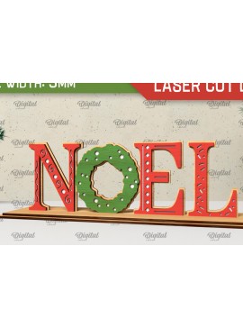 Σετ των 2 Intra απο ξύλο plywood  Χρώμα wenge 3mm-4mm πάχος - Χριστουγεννιάτικη ξύλινη βάση Δίασταση 15x15 cm INTRAFABR-71668760