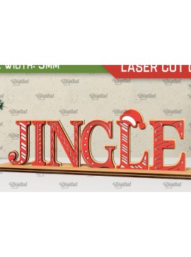 Σετ των 2 Intra απο ξύλο plywood  Χρώμα wenge 3mm-4mm πάχος - Χριστουγεννιάτικη ξύλινη βάση Δίασταση 15x15 cm INTRAFABR-18051623