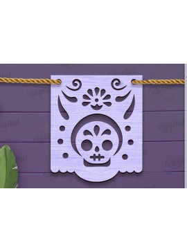 Intra απο ξύλο plywood  Χρώμα wenge 3mm-4mm πάχος - Cinco De Mayo Banner Δίασταση 30x20 cm INTRAFABR-71665839