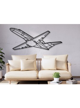 Σετ των 2 Intra απο ξύλο plywood  Χρώμα wenge 3mm-4mm πάχος - CJ 3 διανυσματικό με λέιζερ αεροπλάνου Δίασταση 20x20 cm INTRAFABR-120826865