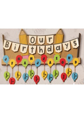 Intra απο ξύλο plywood  Χρώμα wenge 3mm-4mm πάχος - Γενέθλια στην τάξη | Πίνακας γενεθλίων |CNC Δίασταση 40x50 cm INTRAFABR-120432584