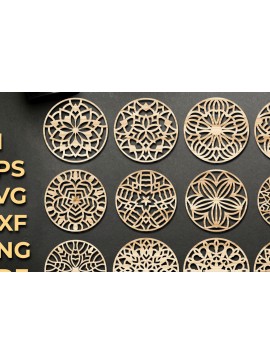 Intra απο ξύλο plywood  Χρώμα wenge 3mm-4mm πάχος - Πακέτο αρχείων Coasters Δίασταση 30x20 cm INTRAFABR-90535056