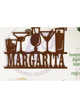 Intra απο ξύλο plywood  Χρώμα wenge 3mm-4mm πάχος - Κοκτέιλ Σήμα ονόματος File Δίασταση 30x20 cm INTRAFABR-114246033