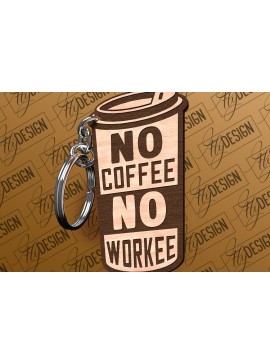 Σετ των 2 Intra απο ξύλο plywood  Χρώμα wenge 3mm-4mm πάχος - Κοπή Laser Μπρελόκ Καφέ | Αστεία αποσπάσματα Δίασταση 4x4 cm INTRAFABR-118810072