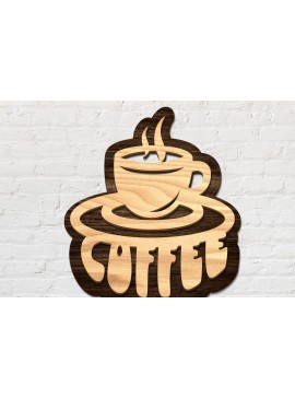 Intra απο ξύλο plywood  Χρώμα wenge 3mm-4mm πάχος - Στρογγυλή πινακίδα καφέ Decor LaserCut Δίασταση 30x20 cm INTRAFABR-115733915