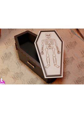 Σετ των 2 Intra απο ξύλο plywood  Χρώμα wenge 3mm-4mm πάχος - Κουτί κουφέτας | Αποκριάτικες λιχουδιές |CNC Δίασταση 15x15 cm INTRAFABR-115870797