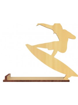 Intra απο ξύλο plywood  Χρώμα wenge 3mm-4mm πάχος - Βολική βάση τηλεφώνου για σερφ Δίασταση 30x20 cm INTRAFABR-102201443