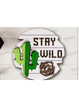 Intra απο ξύλο plywood  Χρώμα wenge 3mm-4mm πάχος - Διακόσμηση δίσκων Cowboy Tiered Δίασταση 30x20 cm INTRAFABR-104369601