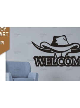 Intra απο ξύλο plywood  Χρώμα wenge 3mm-4mm πάχος - Cowboy Wall Art . Χαρτί καουμπόη Δίασταση 40x50 cm INTRAFABR-85475505