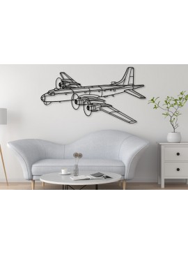 Σετ των 2 Intra απο ξύλο plywood  Χρώμα wenge 3mm-4mm πάχος - CP 170 Argus Aircraft Dxf Δίασταση 20x20 cm INTRAFABR-99709052