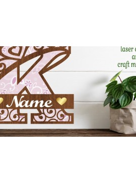 Intra απο ξύλο plywood  Χρώμα wenge 3mm-4mm πάχος - Κορώνα κεφαλαίο μονόγραμμα Γράμμα K Δίασταση 30x20 cm INTRAFABR-118485728