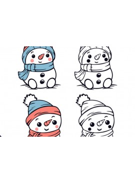 Intra απο ξύλο plywood  Χρώμα wenge 3mm-4mm πάχος - Χαριτωμένα χριστουγεννιάτικα σχέδια για μωρά χιονάνθρωπος Δίασταση 30x20 cm INTRAFABR-123388523