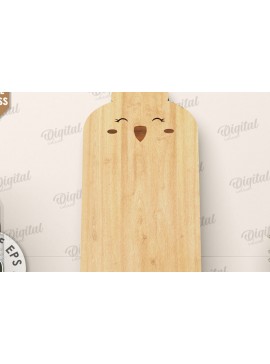 Intra απο ξύλο plywood  Χρώμα wenge 3mm-4mm πάχος - Cute Chicken Cutting Board Δίασταση 30x20 cm INTRAFABR-122706529