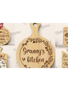 Intra απο ξύλο plywood  Χρώμα wenge 3mm-4mm πάχος - Πίνακας κοπής για Δέσμη Laser Grandma Δίασταση 40x50 cm INTRAFABR-101447400