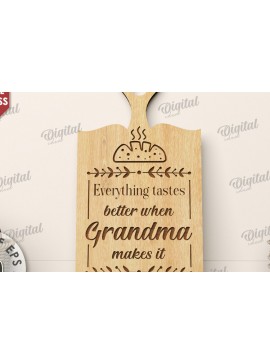 Intra απο ξύλο plywood  Χρώμα wenge 3mm-4mm πάχος - Πίνακας κοπής για το Grandma Δίασταση 40x50 cm INTRAFABR-101447550